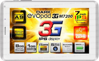Dark EvoPad M7200 (3G) Tablet kullananlar yorumlar
